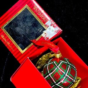 Waterford Christmas ornament